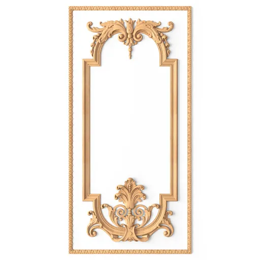 C-003-4 French wall panel moulding double - 1