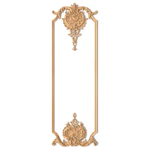 french wall panels with carved palmettos