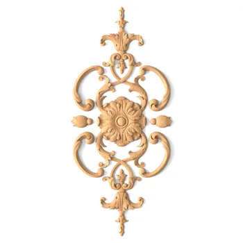 Baroque Style Set of Overlays with Curls and Buds