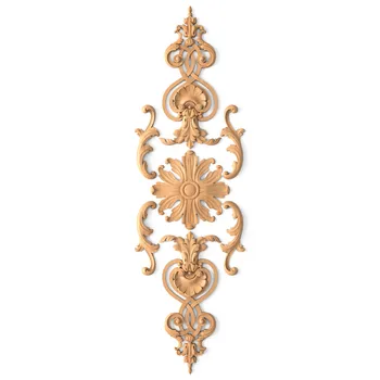 Decorative Set of Flower Wall Decor Baroque Style