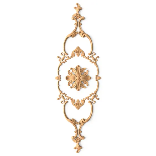 C-021 Openwork set of overlays with floral ornament
