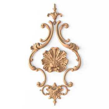 Elegant Overlays Set with Elements of Floral Decor