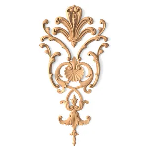 medium vertical carved scroll wood applique medium vertical carved scroll wood applique