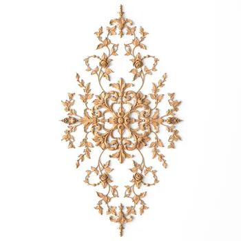 Floral Medallion Openwork for Walls with Roses Floral Medallion Openwork for Walls with Roses