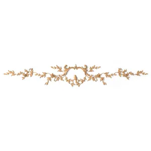 Capture the essence of nature's beauty with this ornamental scroll onlay adorned with delicate rose ..
