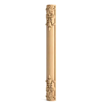 Hardwood corner column, Decorative oak column Hardwood corner column, Decorative oak column