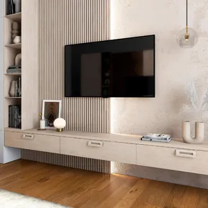 Rectangle cabinet handle from solid wood