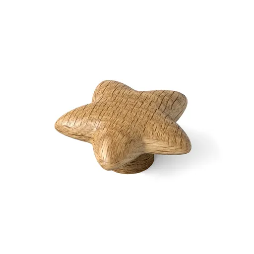 HL-044 Star-shaped cabinet knobs from oak