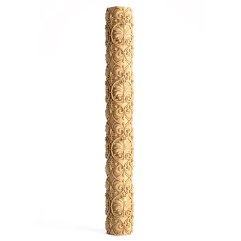 Ornate church pillar, Antique style hardwood column Ornate church pillar, Antique style hardwood column