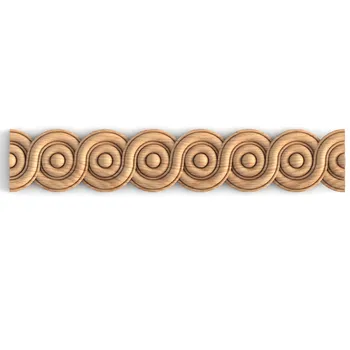Byzantine braid carved moulding antique Byzantine braid carved moulding antique