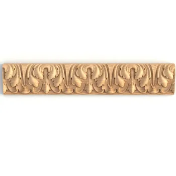 Floral lamb's tongue moulding