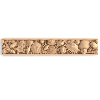 Moulding with seashells ethnic