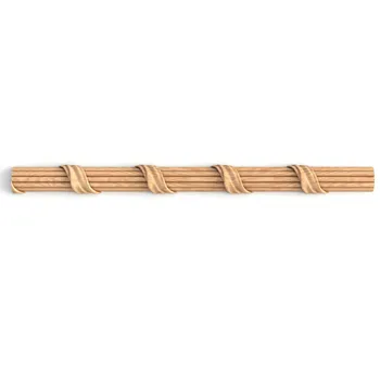 Custom reed and ribbon moulding right