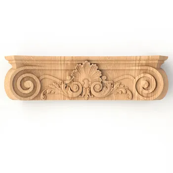 Pilaster Capital Corinthian with shell and volutes