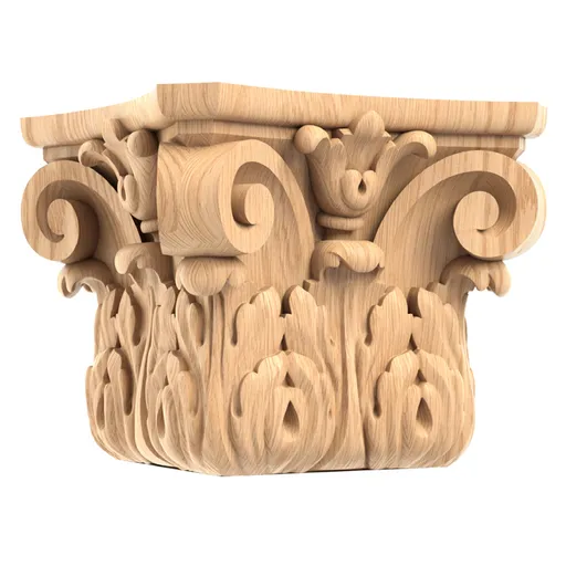 KL-039 Capital for square column Roman Corinthian