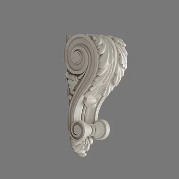 Antique Corbel with Acanthus Leaf and Scroll