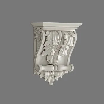 Wide decorative Acanthus Leaf corbel