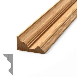 Oak cove moulding antique style Oak cove moulding antique style