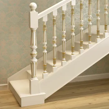 4 X 4 Oak Newel Post Classic Style for Interior Installation