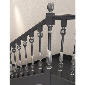 Custom Newel Post, Hardwood Staircase Post