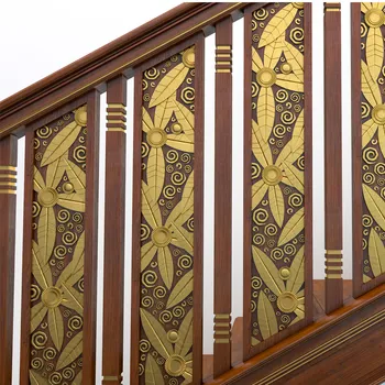 Floral Carved Baluster, Wide Baluster Wood