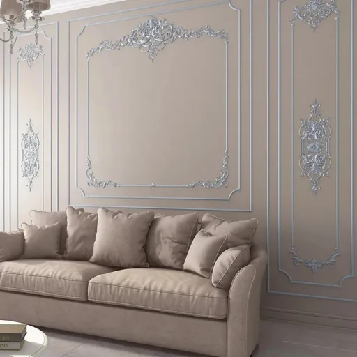 MLD-001U Classic handcrafted corner moulding