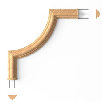 Wall wood corner molding, Decorative corner molding Wall wood corner molding, Decorative corner molding