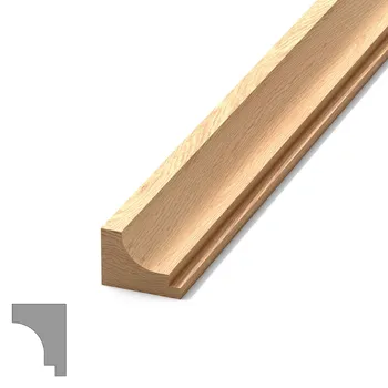 Hardwood window moulding, Beech Modern molding Hardwood window moulding, Beech Modern molding