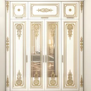 Wood Millwork carved onlays for kitchen cabinets 