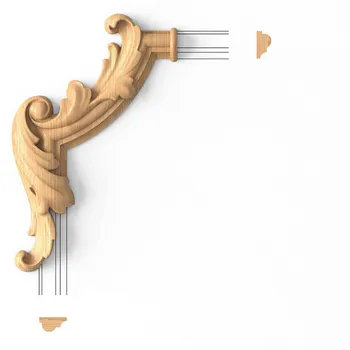 Design Beech Wall Appliques for Cabinets