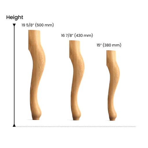 Queen Anne table legs quiet luxury style