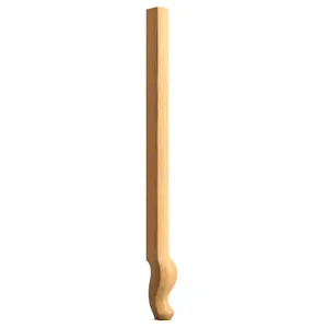 Large unique table legs with curved tip quiet luxury (1 PC)