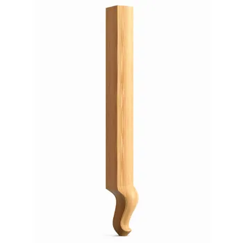 Massive unusual table legs with curved tip minimalistic (1 PC)