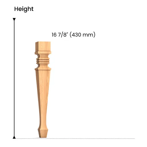MN-105 Vintage custom coffee table legs