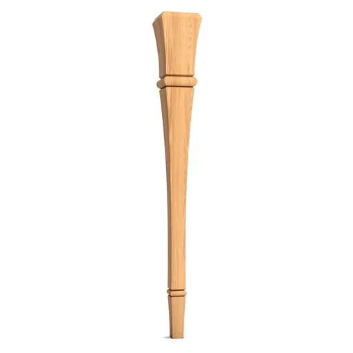MN-137 Bar-height tapered large table legs with square top