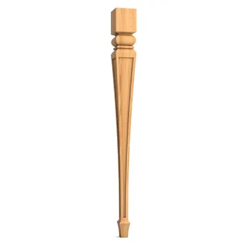 Large square tapered table legs Classic (1 PC)
