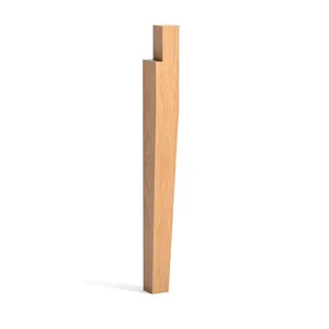 These tapered wooden coffee table legs draw inspiration from the iconic designs of Hans Wegner, reno..