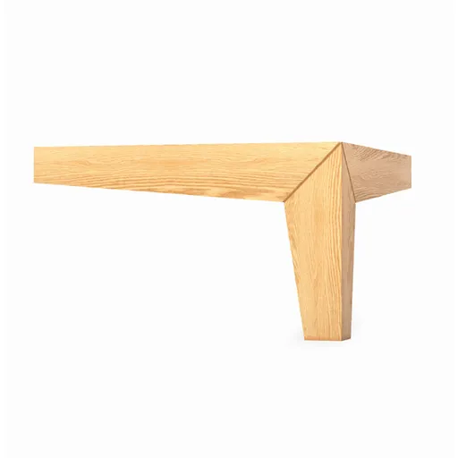 Wooden bracket feet for beds easy installation