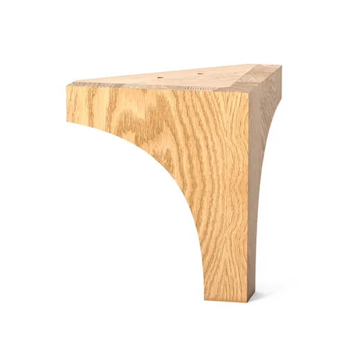 Diamond shaped bracket feet minimalist for chests. drawers