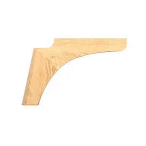 Arched bracket feet for furniture from beech