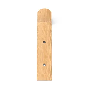 Beech arched bracket feet for furniture