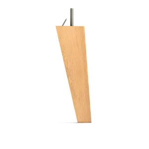 Splayed tapered peg legs for furniture from solid wood