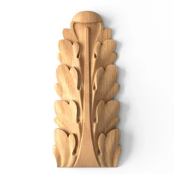 Acanthus Leaf Drop, Classic Wooden Applique