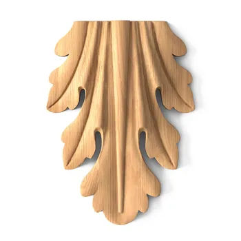 Decorative acanthus drop, Floral wall applique