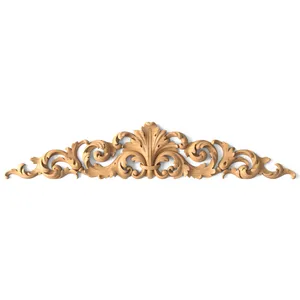 Large Victorian Acanthus Scroll Pediment