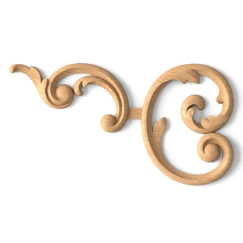 Antique-Style Openwork Applique for Interior, Left