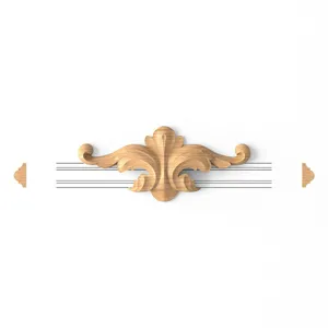Victorian-style decorative onlay for moulding from beech