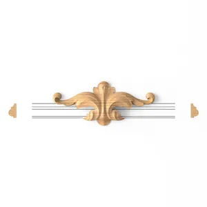 Classical wooden onlay for moulding decoration