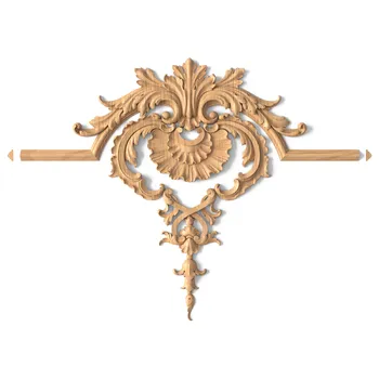 Baroque Carved Onlay, Drop Onlay for Interior