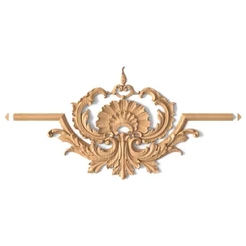 Carved Onlay for Molding, Victorian Wooden Onlay